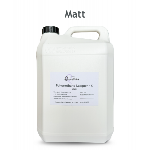 AboutQuartier Polyurethane Lacquer 1K Matt 5ltr  400.0202.5000 (DC)